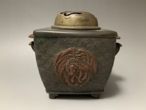 中国骨董品 香炉 古代図柄 珍品 古美術 毘沙門天 大黒天 寿老人 七福神