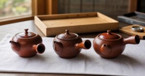 常滑焼・朱泥急須の骨董品買取|芝田美術