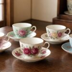 美濃加茂市 レトロカップ＆ソーサー 骨董品買取 芝田美術