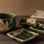 織部焼の茶碗・向付｜岐阜・愛知の骨董品買取専門店 芝田美術