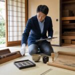 関市 遺品整理 骨董品買取 茶道具 掛け軸 刀 芝田美術