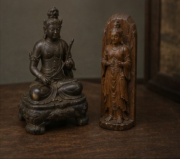 彫刻の買取査定で確認する品物の生成写真