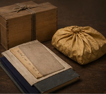 由来資料の買取査定で確認する品物の生成写真