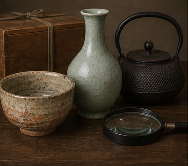 書画・掛軸の買取査定で確認する品物の生成写真