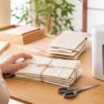 陶器の底面に刻まれた陶印・窯印のクローズアップ
