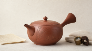 常滑焼 朱泥茶注 村越風月造 骨董品買取 芝田美術