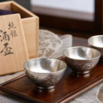 関谷四朗（人間国宝）作 銀製酒杯 買取事例｜芝田美術