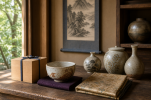 東農地区の骨董品買取 - 茶碗・掛軸・陶磁器などの美濃焼コレクション