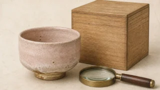 岐阜県大垣市で10代坂倉新兵衛の萩焼茶碗を9万5千円で買取