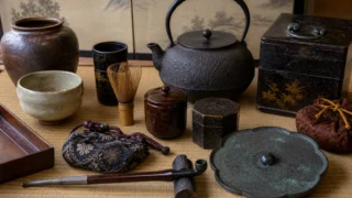 岐阜・愛知エリアで骨董品をまとめて買取|鉄瓶・茶道具・煙管・古銅鏡の出張査定事例