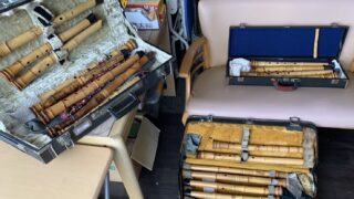 名古屋市守山区で尺八一式を4万円で出張買取|複数本・収納ケース付き