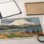 山下清の貼り絵（ちぎり絵）の査定ポイントを紹介する画像