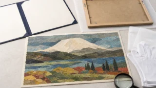 岐阜県多治見市で山下清の貼り絵を35万円で買取|証明書あり